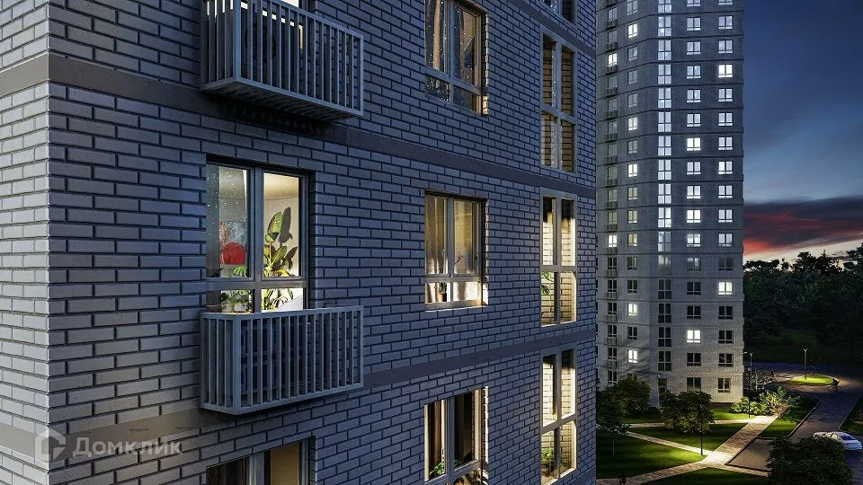 Планировка студии квартиры 57.06 м² в ЖК Основатели, г. Новосибирск — фото 6