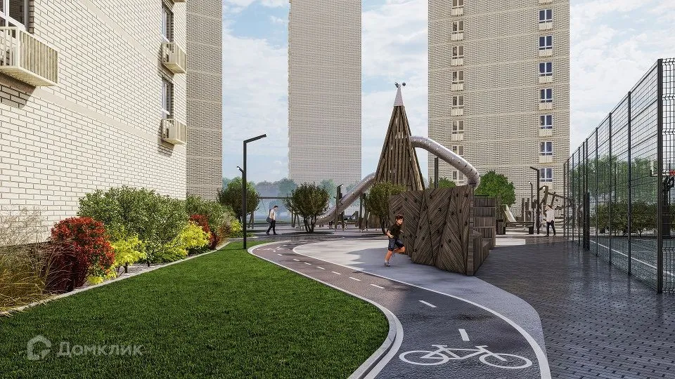 Планировка 1-комнатной квартиры 47.7 м² в ЖК Основатели, г. Новосибирск — фото 6