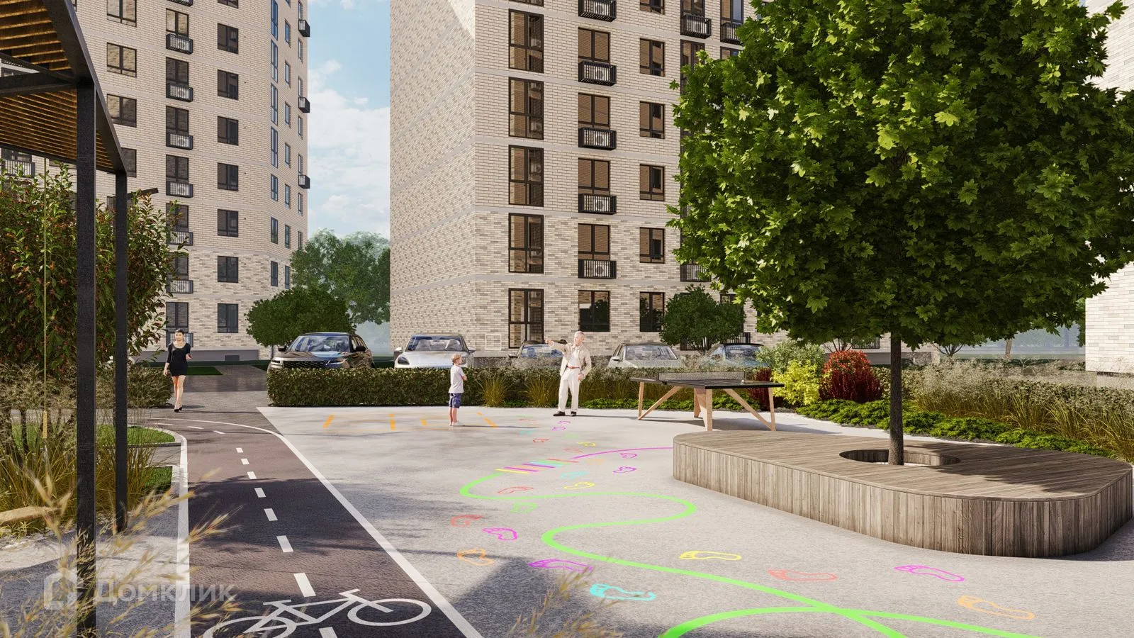 Планировка 1-комнатной квартиры 47.7 м² в ЖК Основатели, г. Новосибирск — фото 9