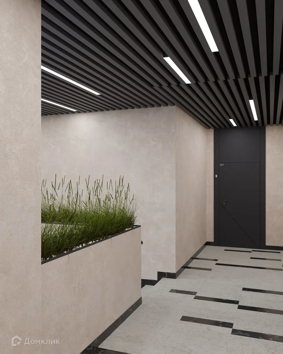 Планировка 1-комнатной квартиры 47.7 м² в ЖК Основатели, г. Новосибирск — фото 12