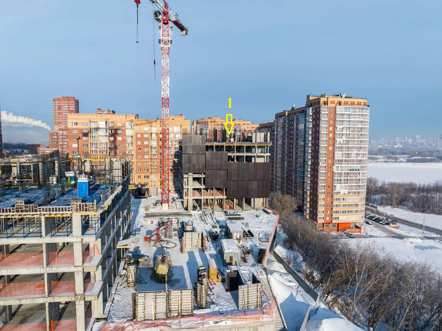 ЖК Квартал новой жизни Горская Лагуна ход строительства