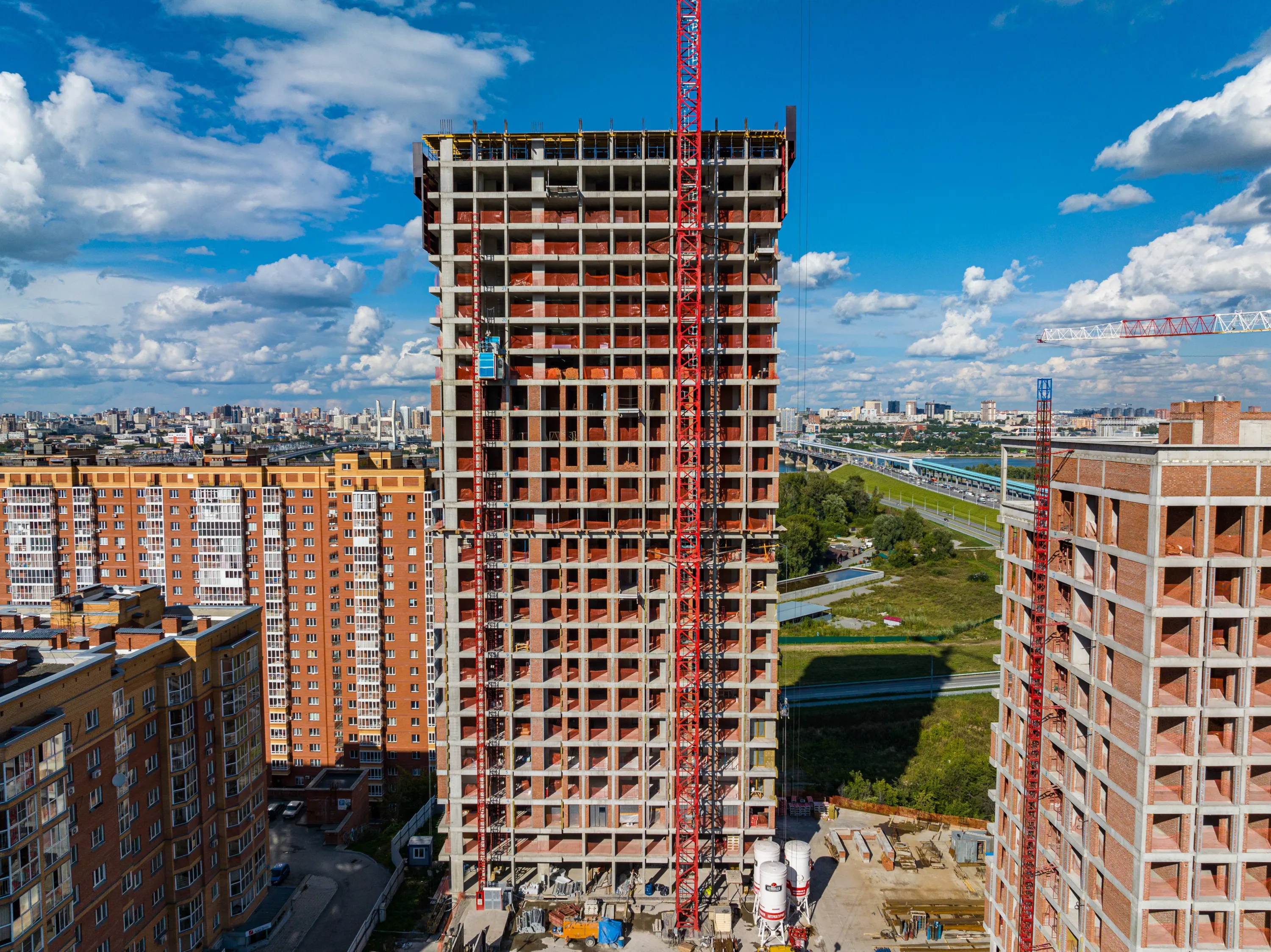 ЖК Квартал новой жизни Горская Лагуна ход строительства