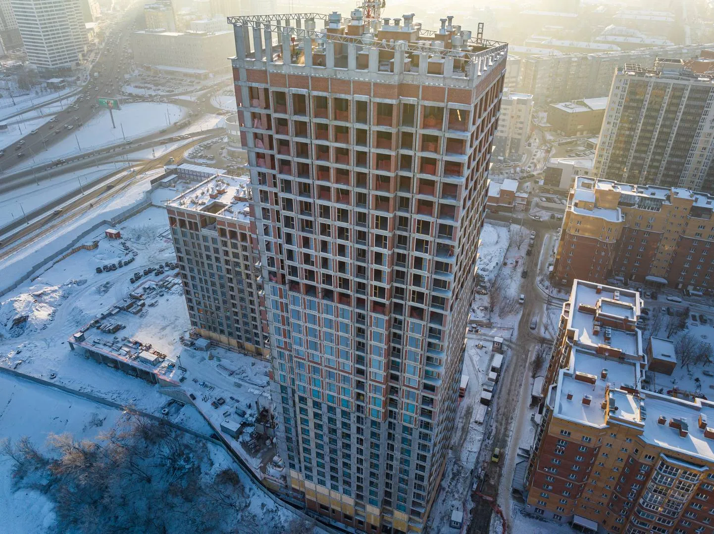 ЖК Квартал новой жизни Горская Лагуна ход строительства