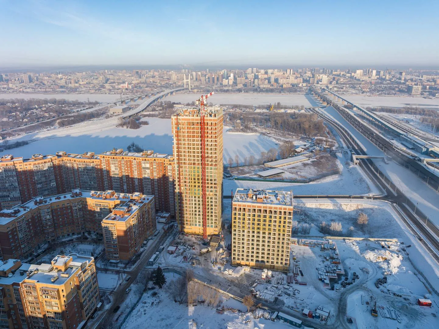 ЖК Квартал новой жизни Горская Лагуна ход строительства