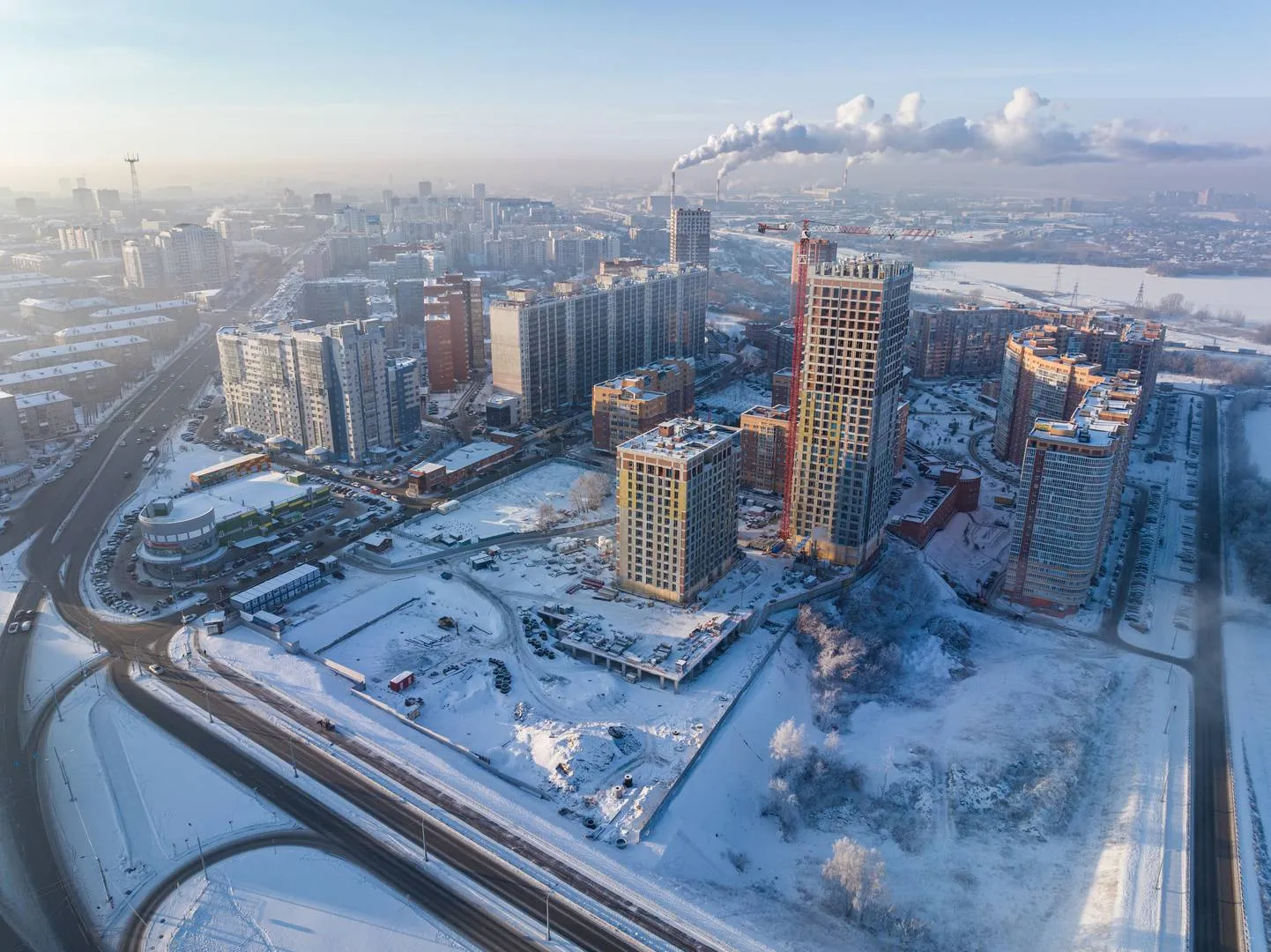 ЖК Квартал новой жизни Горская Лагуна ход строительства