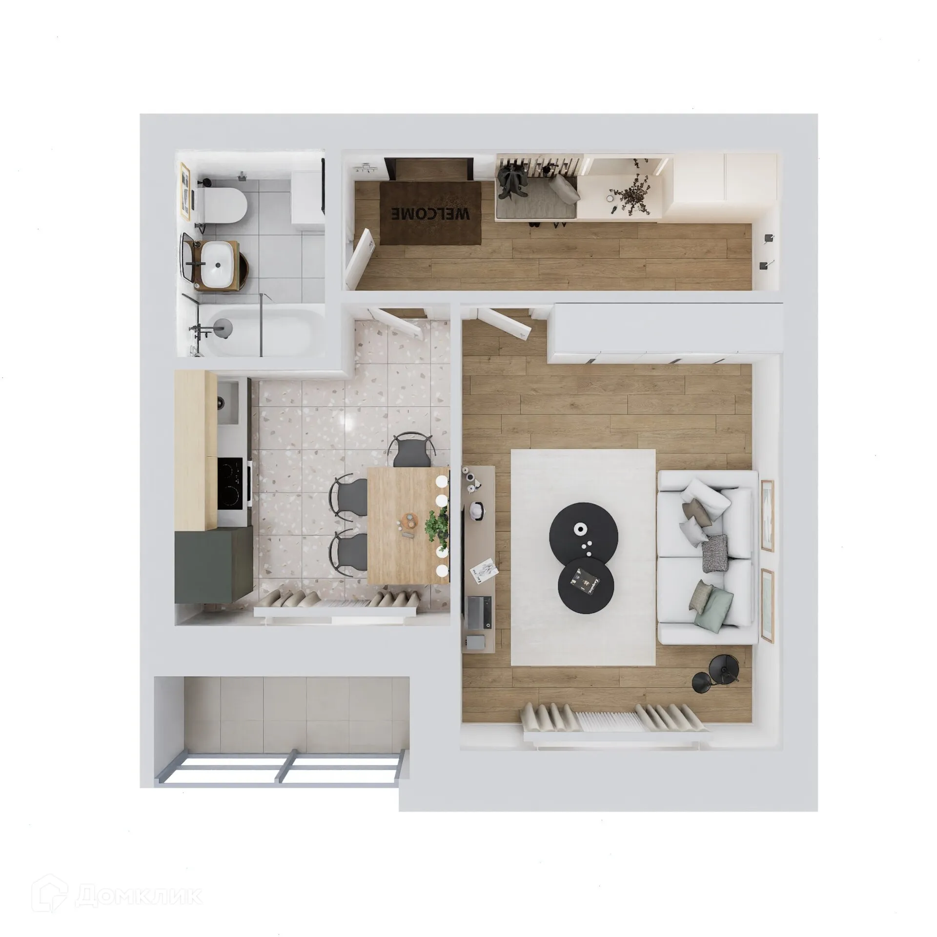 Фото квартиры в ЖК Дивногорский