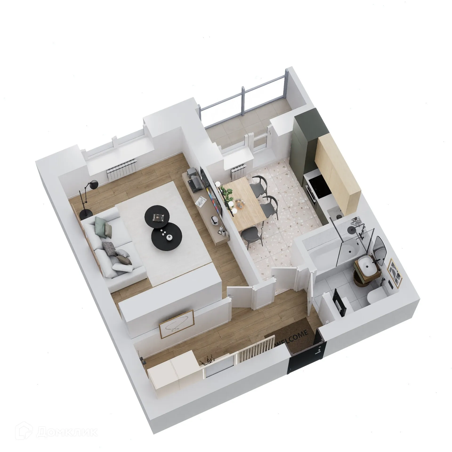 Фото квартиры в ЖК Дивногорский