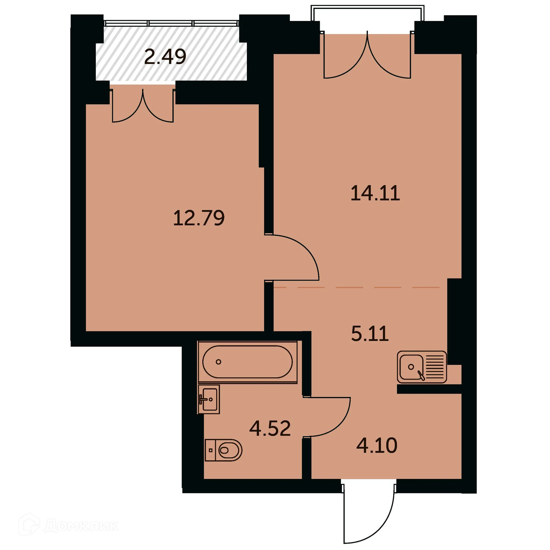 Фото квартиры в ЖК Академия