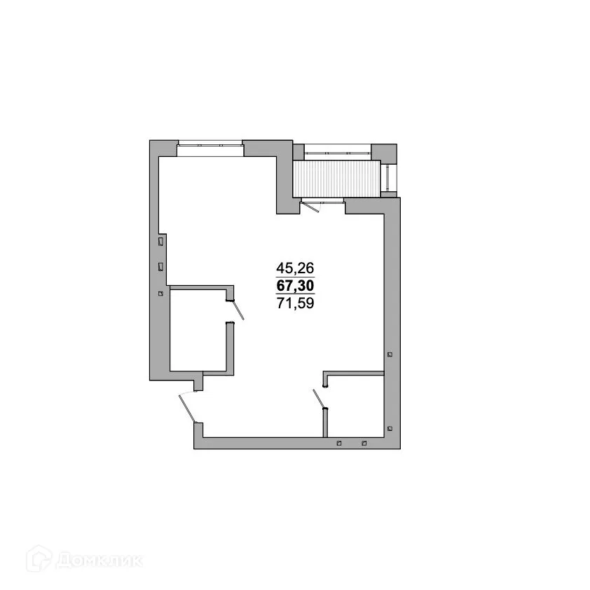 Фото квартиры в ЖК БЕСТУЖЕВСКИЙ БУЛЬВАР Резиденции
