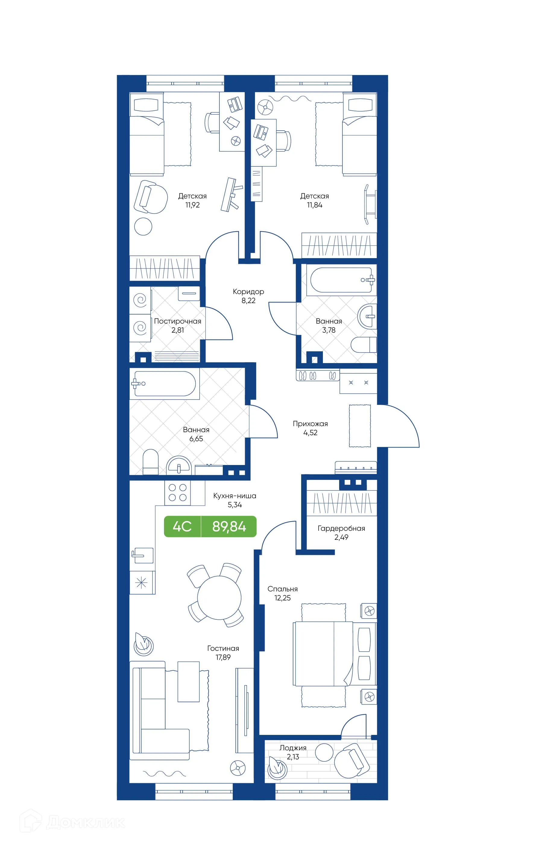 Фото квартиры в ЖК Биография