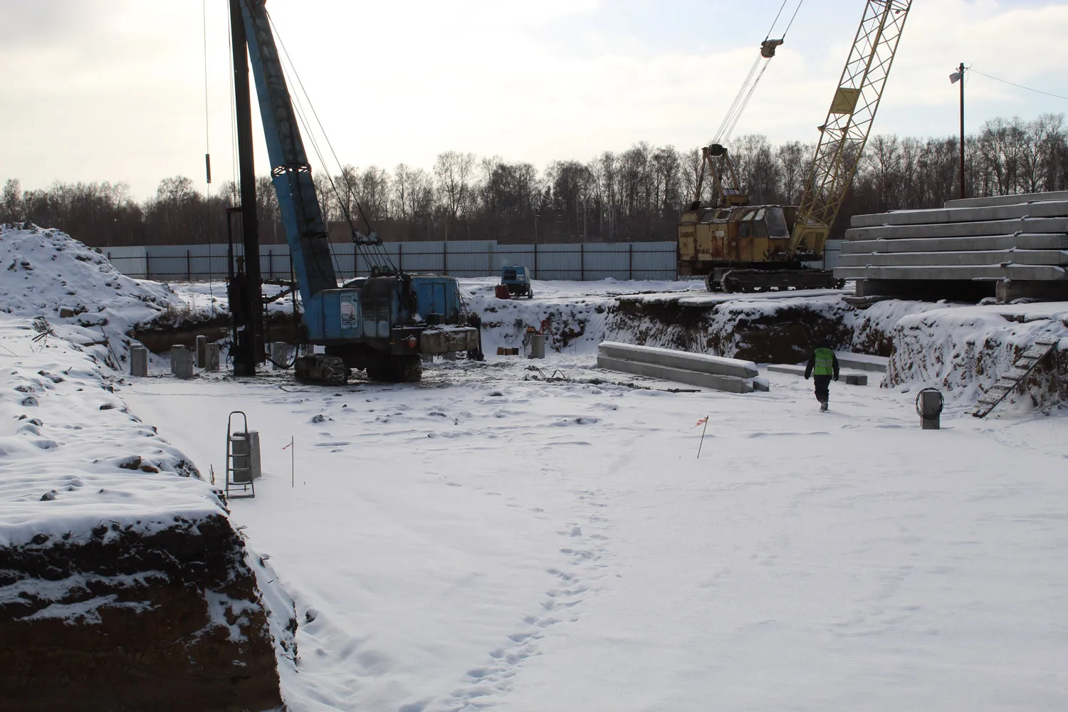 ЖК Чистая Слобода ход строительства