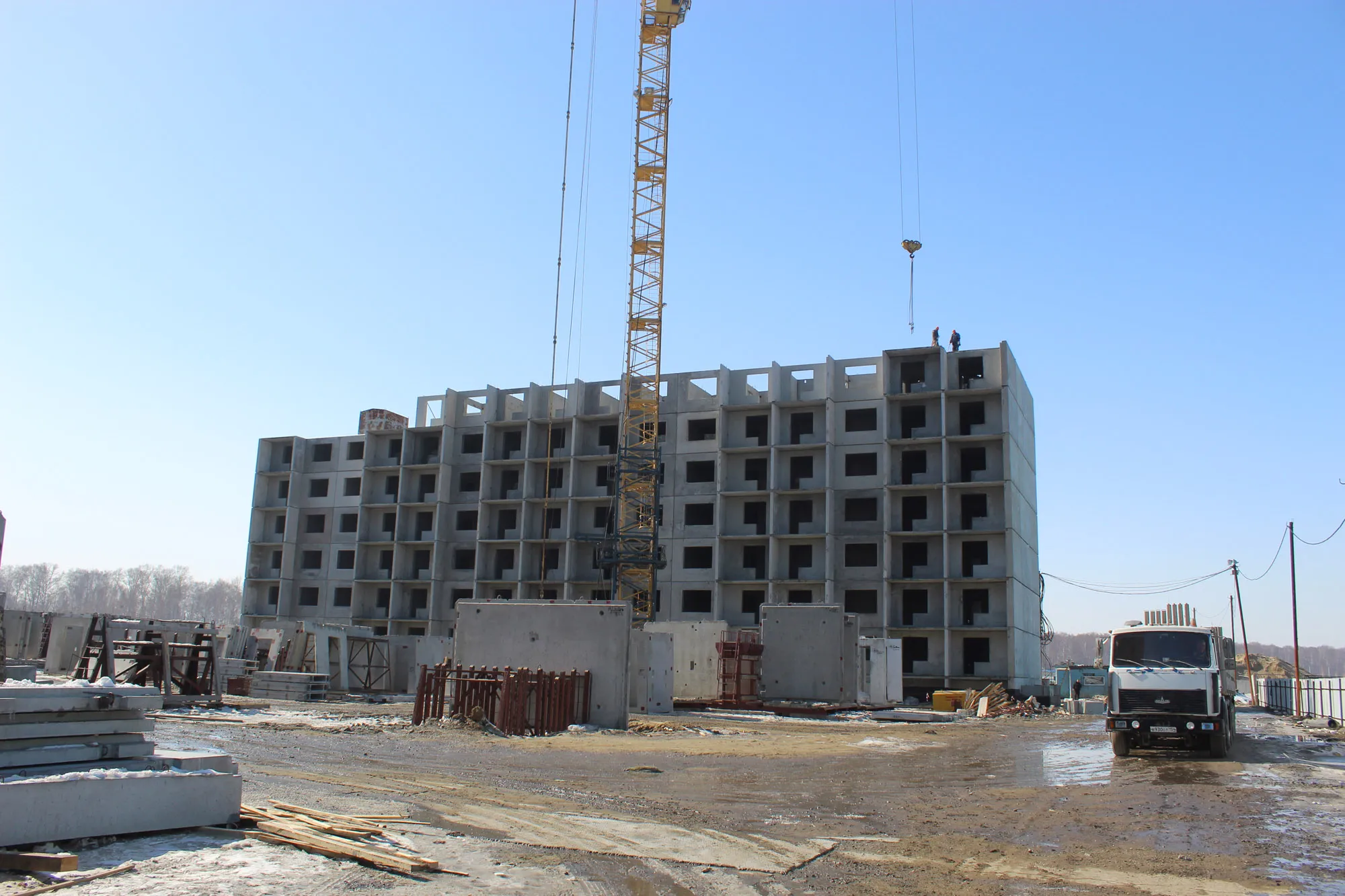 ЖК Чистая Слобода ход строительства