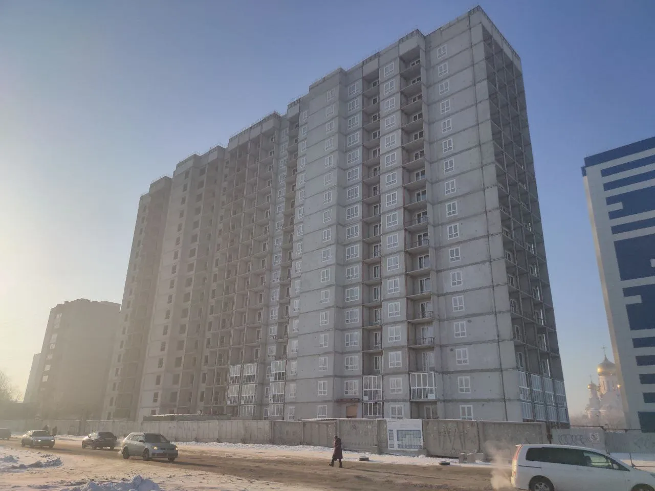 ЖК по ул. Связистов ход строительства