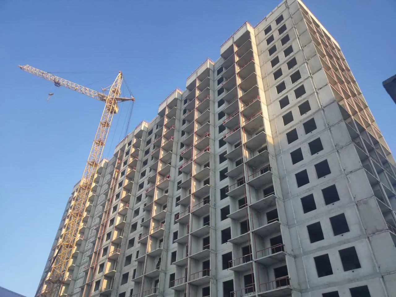 ЖК по ул. Связистов ход строительства