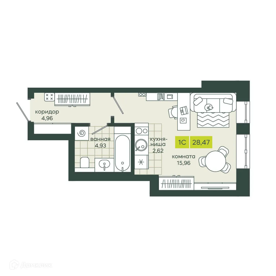 Фото квартиры в ЖК Белкин