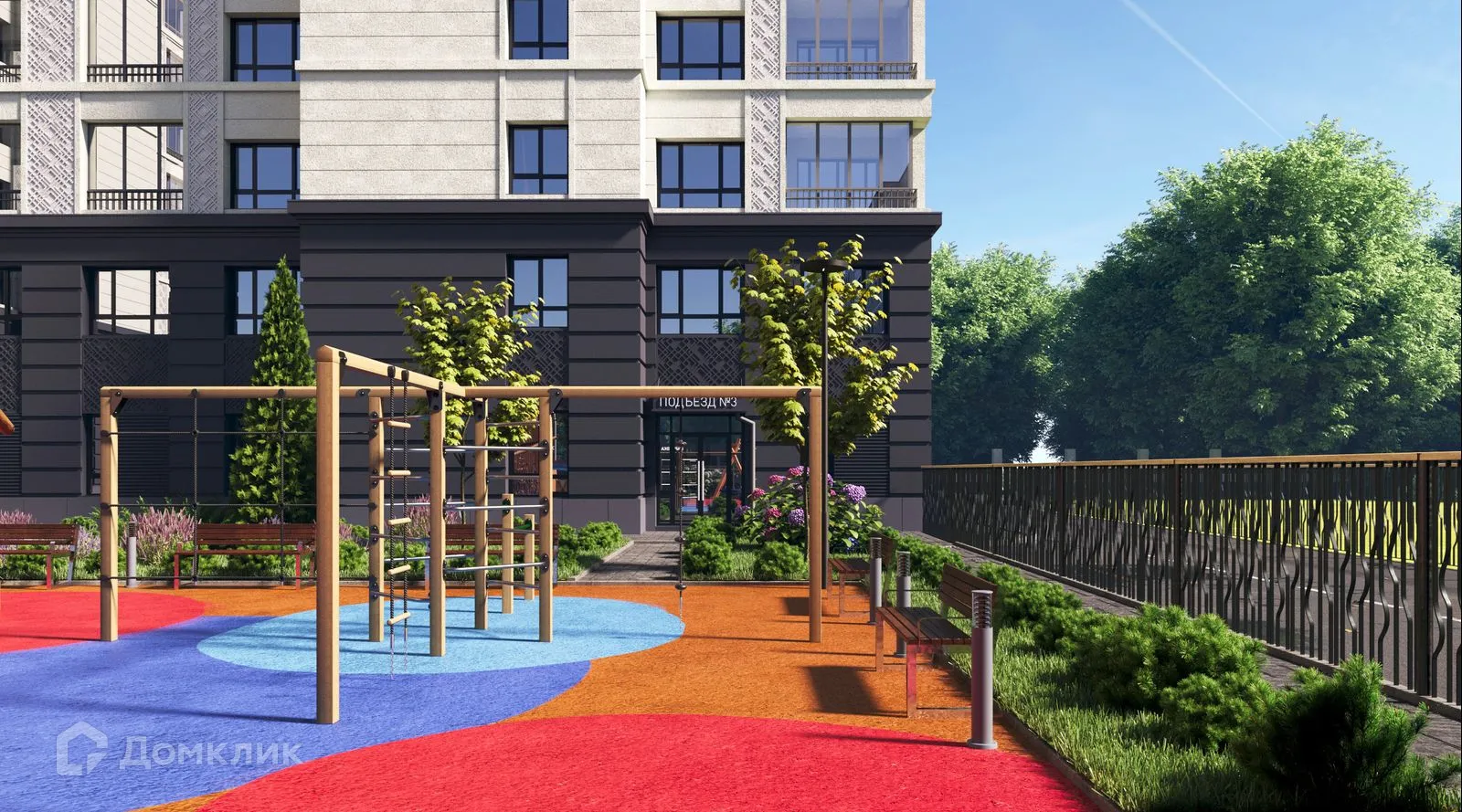 Планировка 2-комнатной квартиры 71.6 м² в ЖК Сергиев Пассаж на Беловежской, г. Новосибирск — фото 20