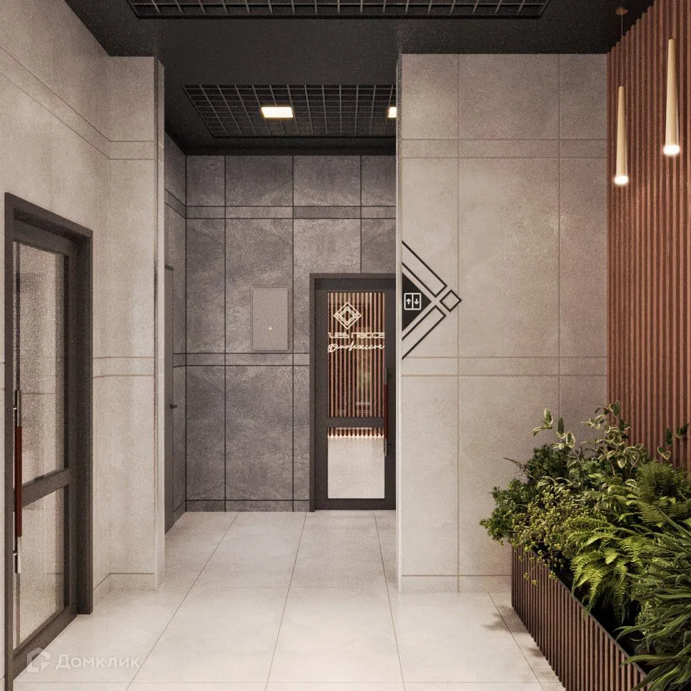 Планировка 2-комнатной квартиры 53.5 м² в ЖК Сергиев Пассаж на Беловежской, г. Новосибирск — фото 12