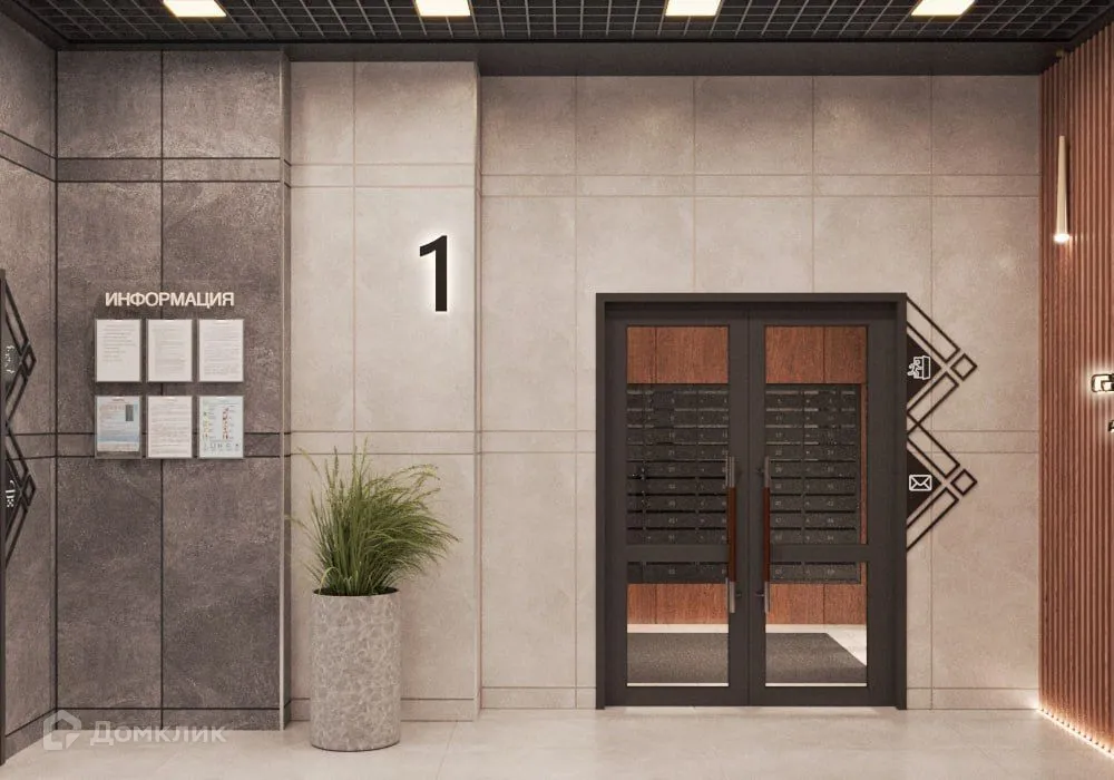 Планировка 2-комнатной квартиры 57.5 м² в ЖК Сергиев Пассаж на Беловежской, г. Новосибирск — фото 5