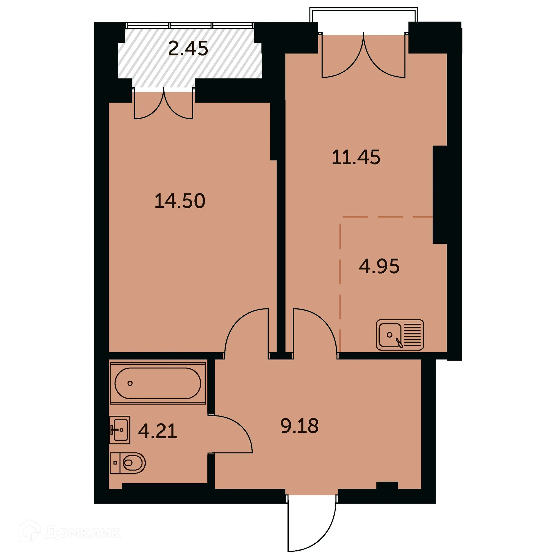 Фото квартиры в ЖК Академия