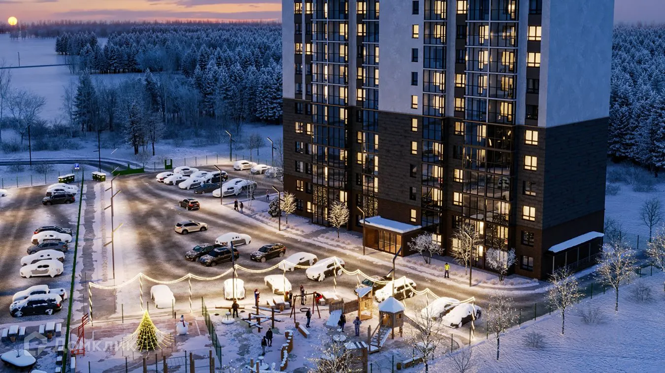 Планировка 1-комнатной квартиры 37.4 м² в ЖК Свои люди, г. Обь — фото 2