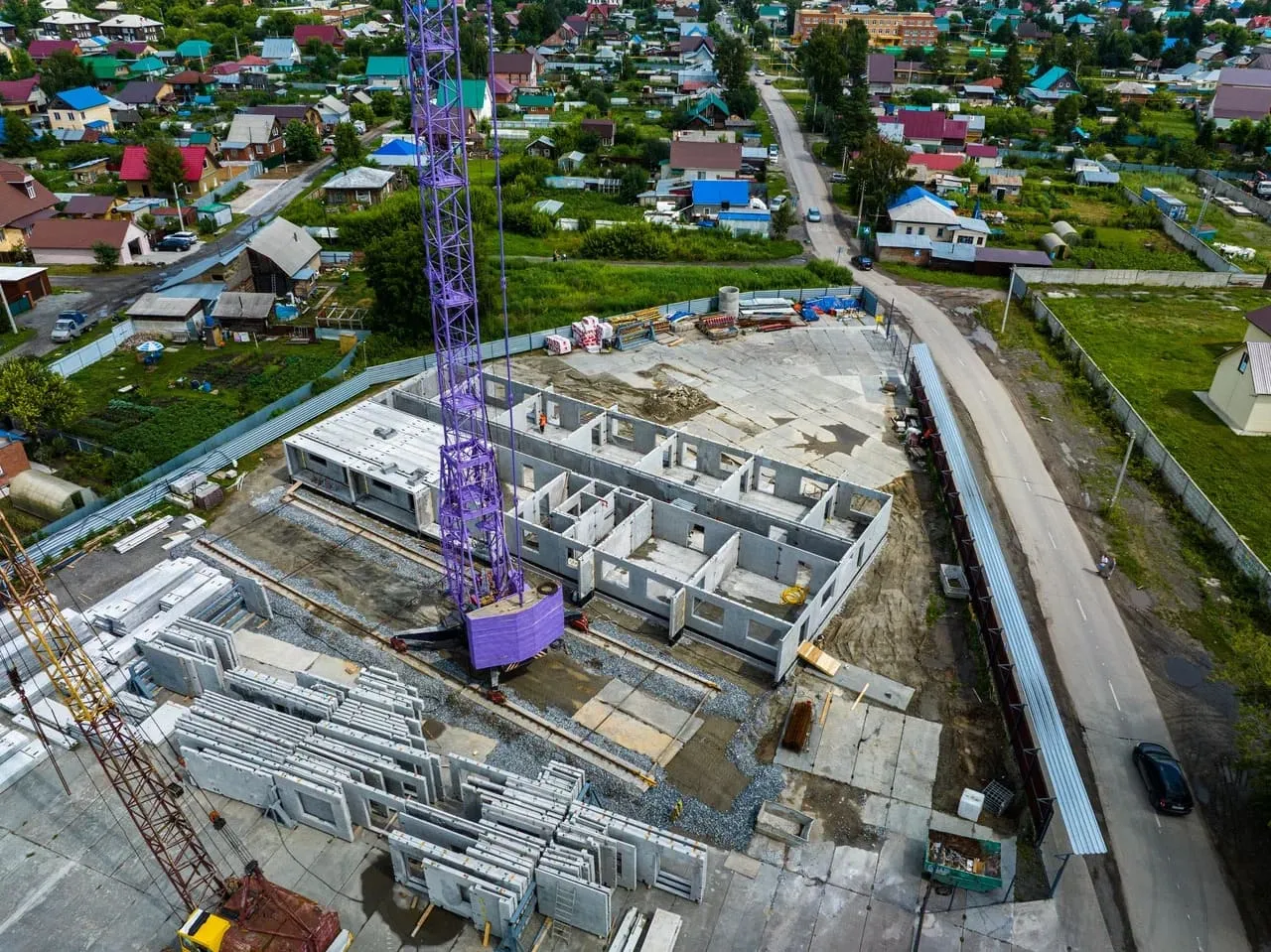 ЖК Новый парк ход строительства