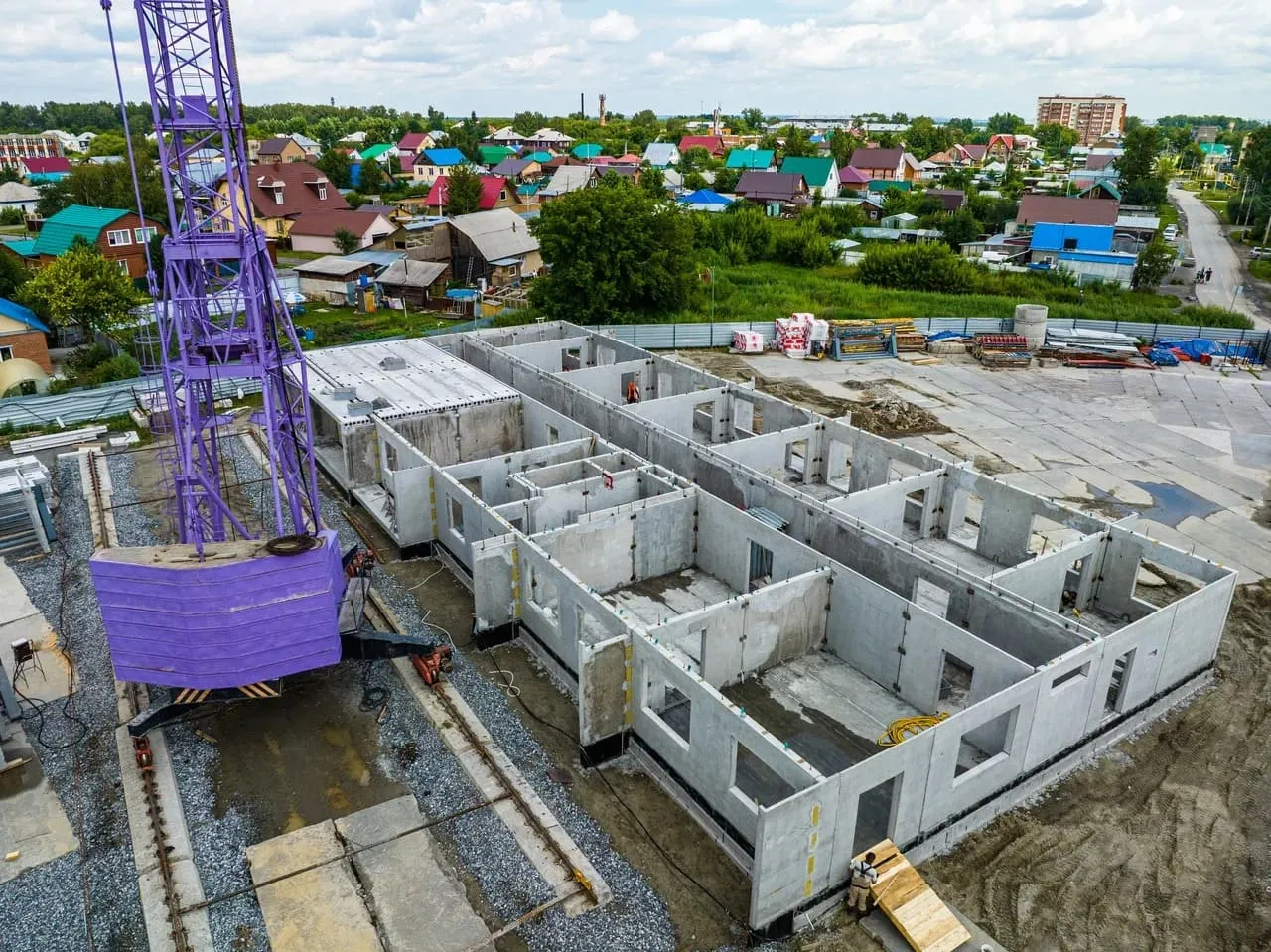 ЖК Новый парк ход строительства