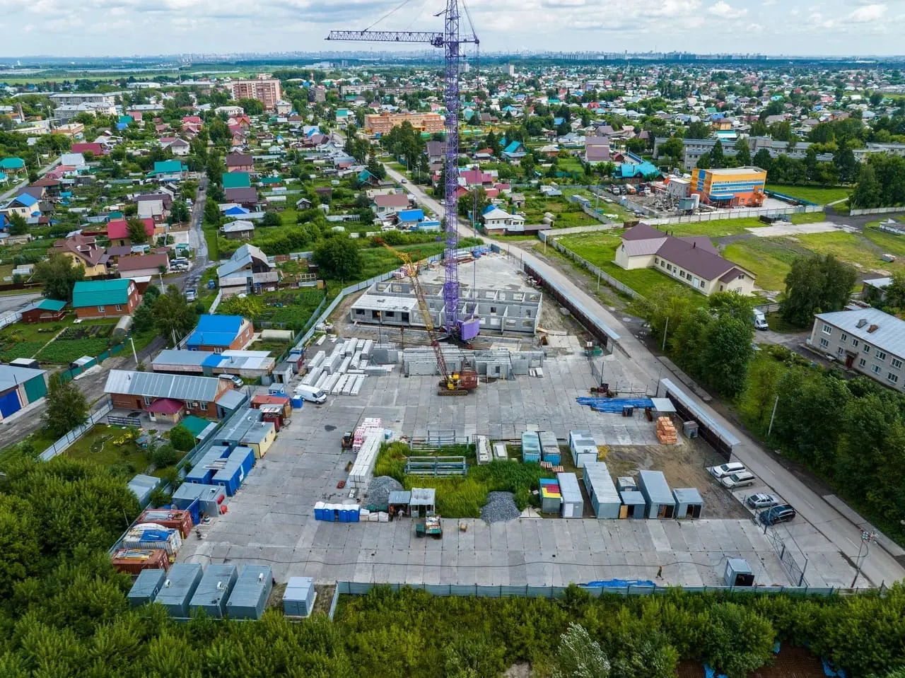 ЖК Новый парк ход строительства