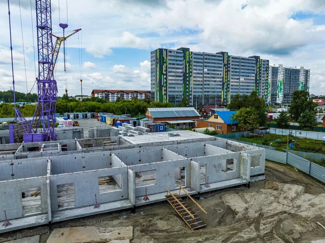 ЖК Новый парк ход строительства