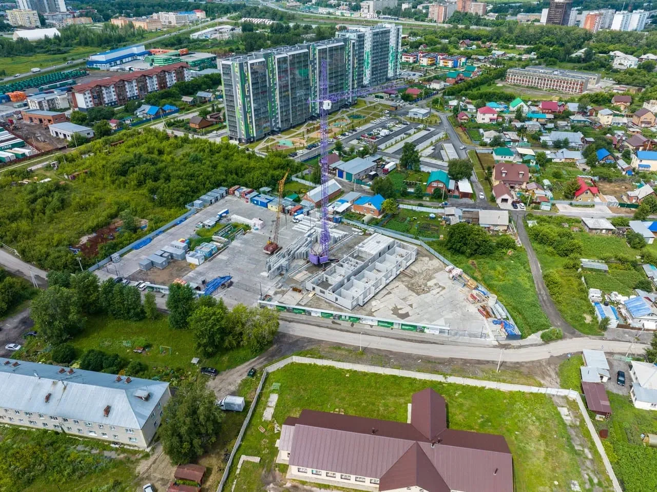 ЖК Новый парк ход строительства