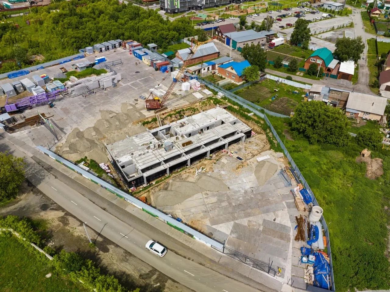 ЖК Новый парк ход строительства