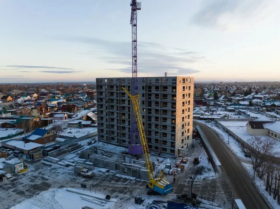 ЖК Новый парк ход строительства