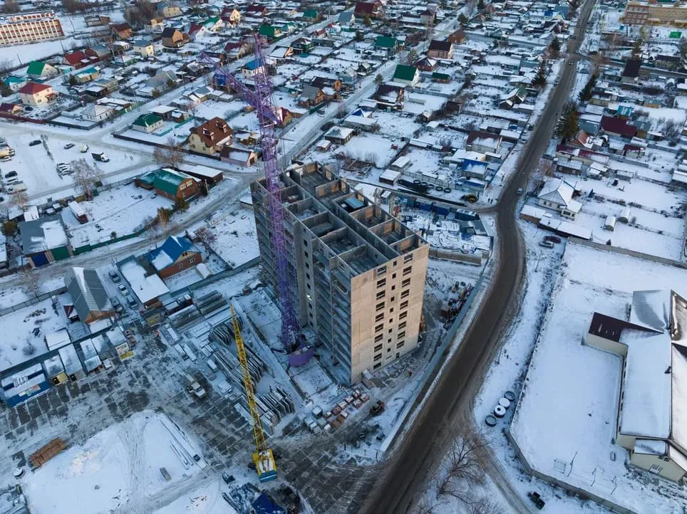 ЖК Новый парк ход строительства