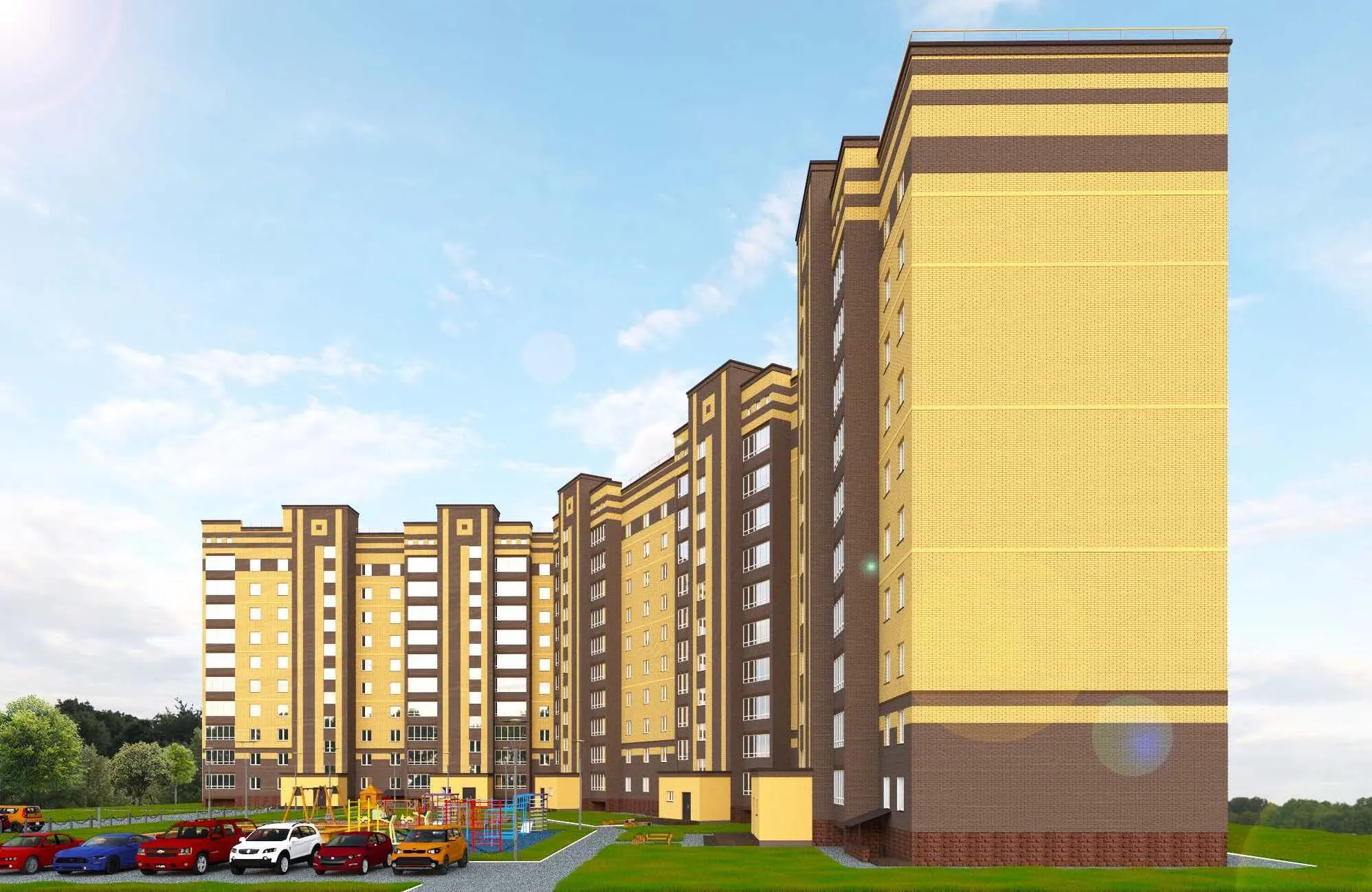 Планировка 1-комнатной квартиры 46.64 м² в ЖК ЖК Дом по ул Шашина, г. Октябрьский — фото 1