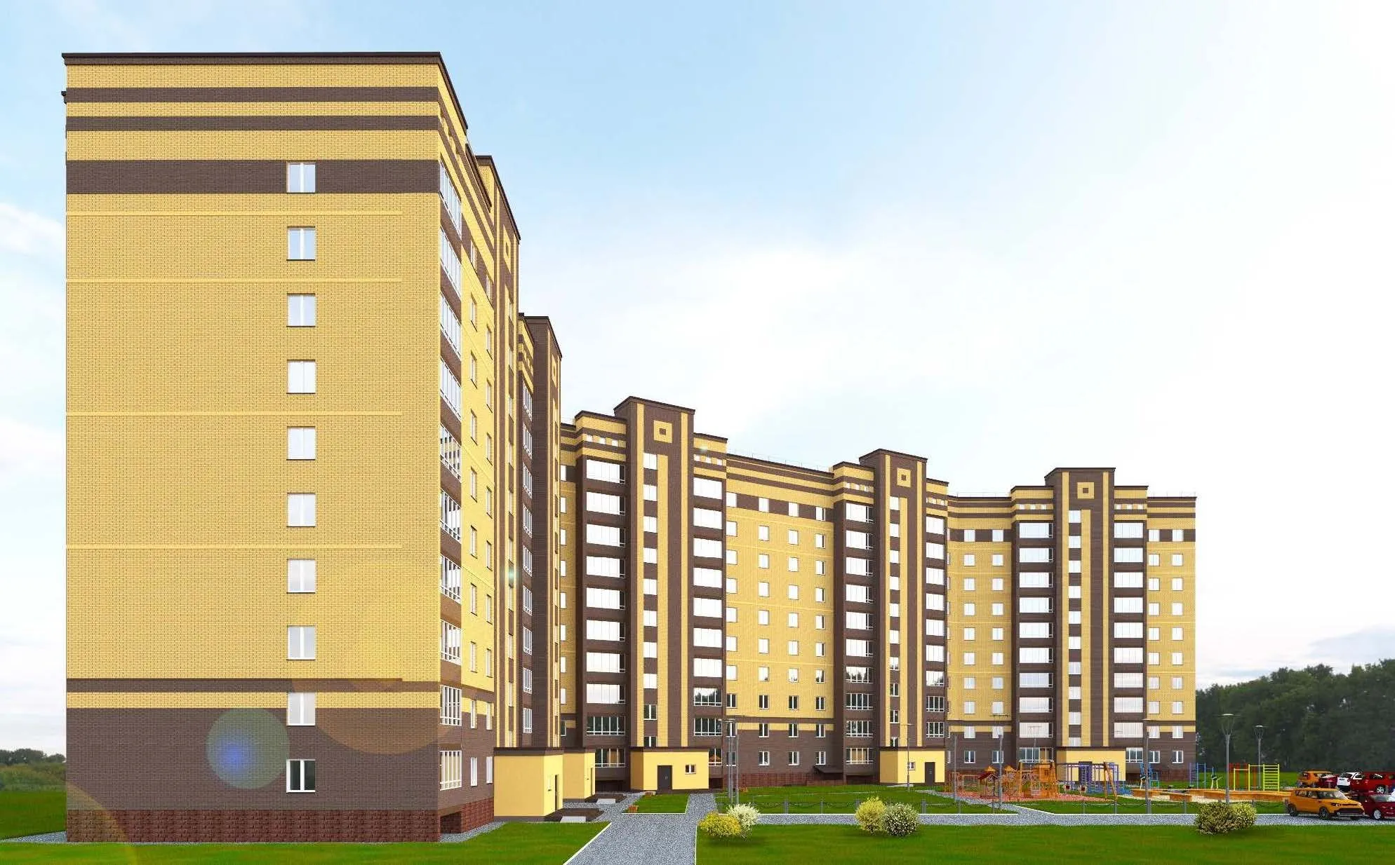 Планировка 1-комнатной квартиры 46.64 м² в ЖК ЖК Дом по ул Шашина, г. Октябрьский — фото 4