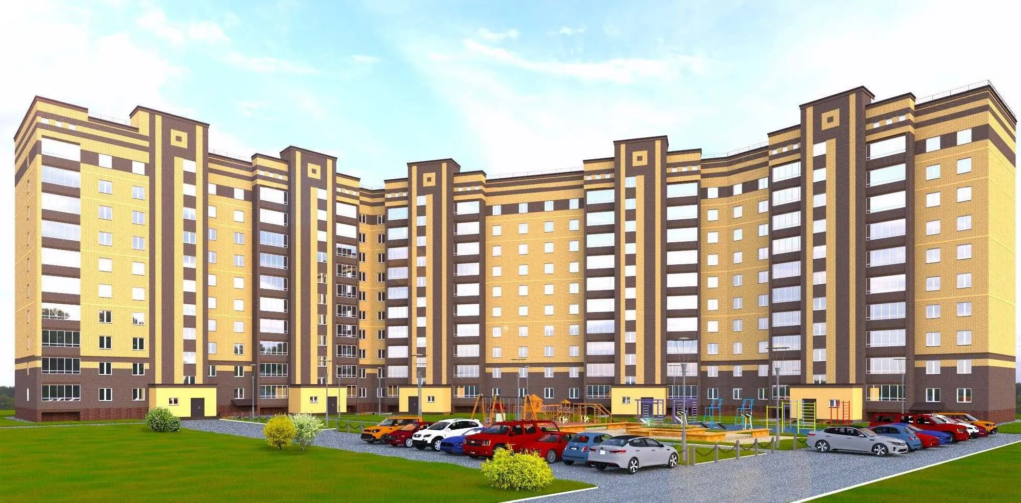 Планировка 1-комнатной квартиры 46.64 м² в ЖК ЖК Дом по ул Шашина, г. Октябрьский — фото 5