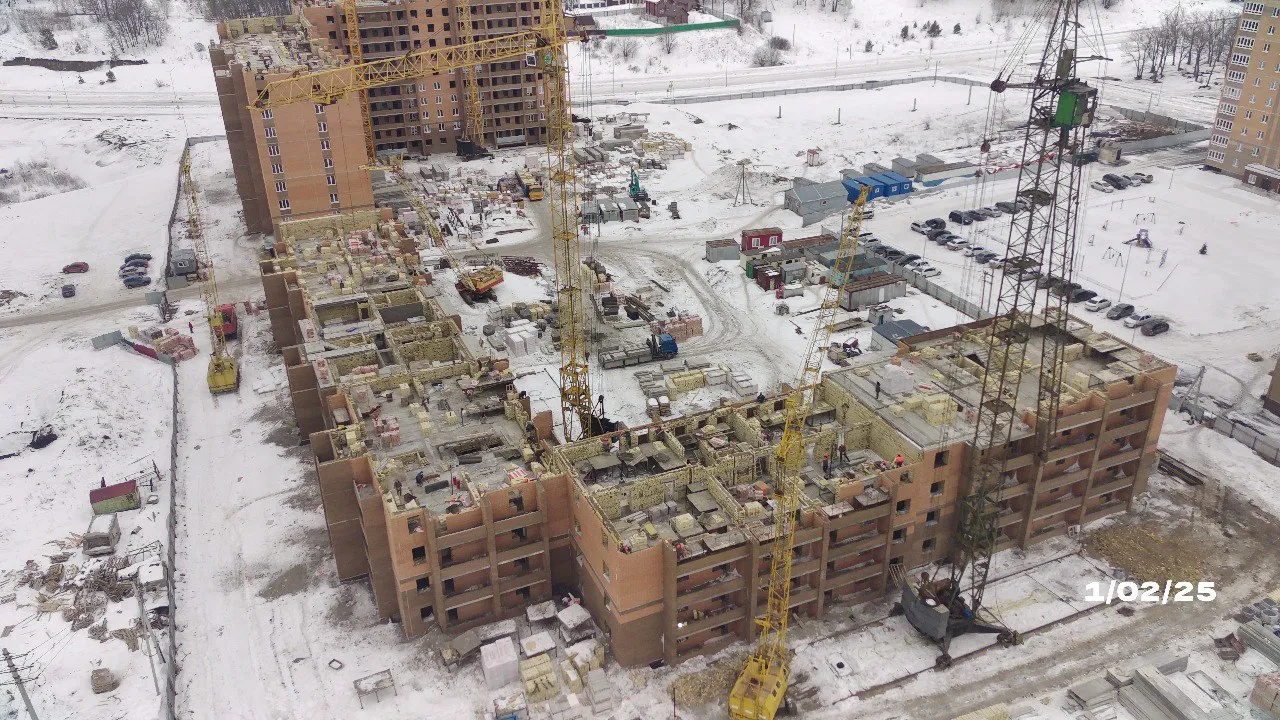 ЖК Дом по ул Шашина ход строительства