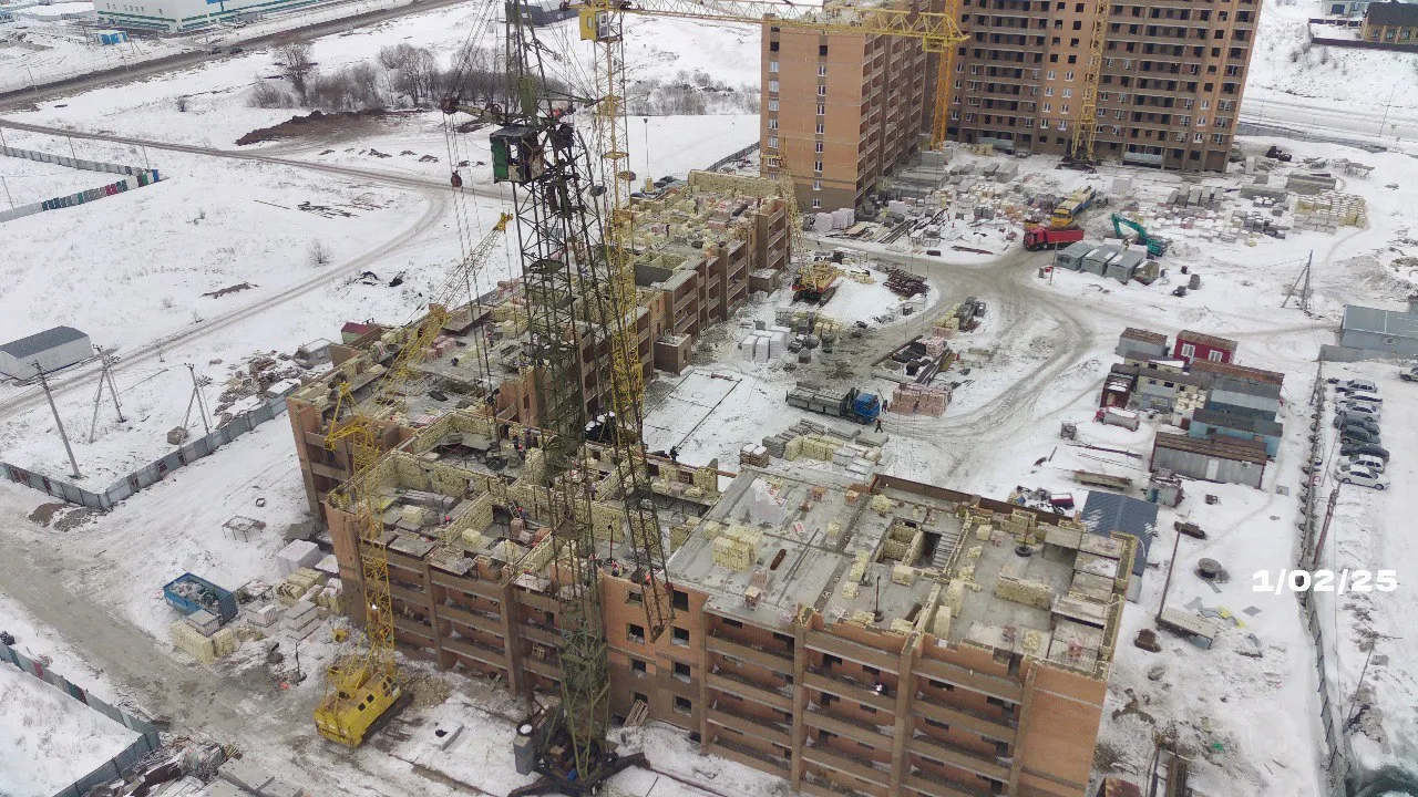 ЖК Дом по ул Шашина ход строительства