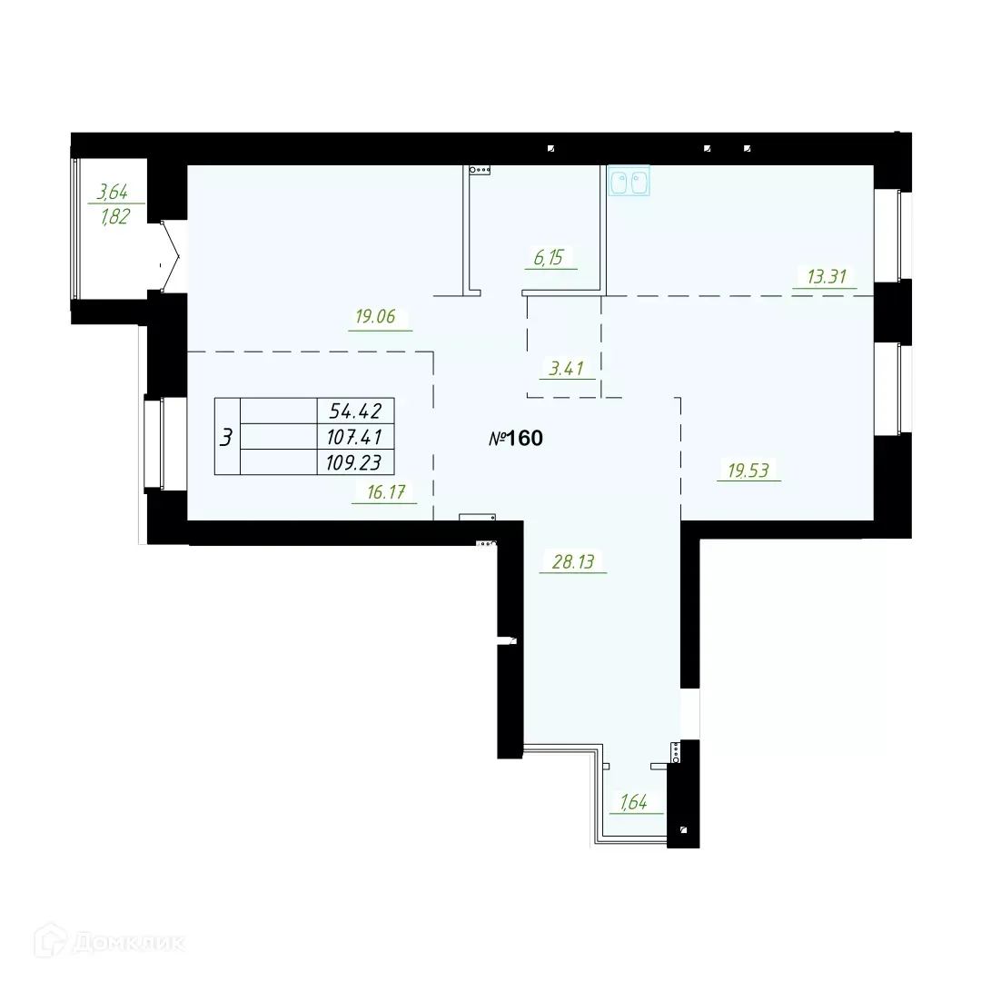 Фото квартиры в ЖК "ГРАФ"