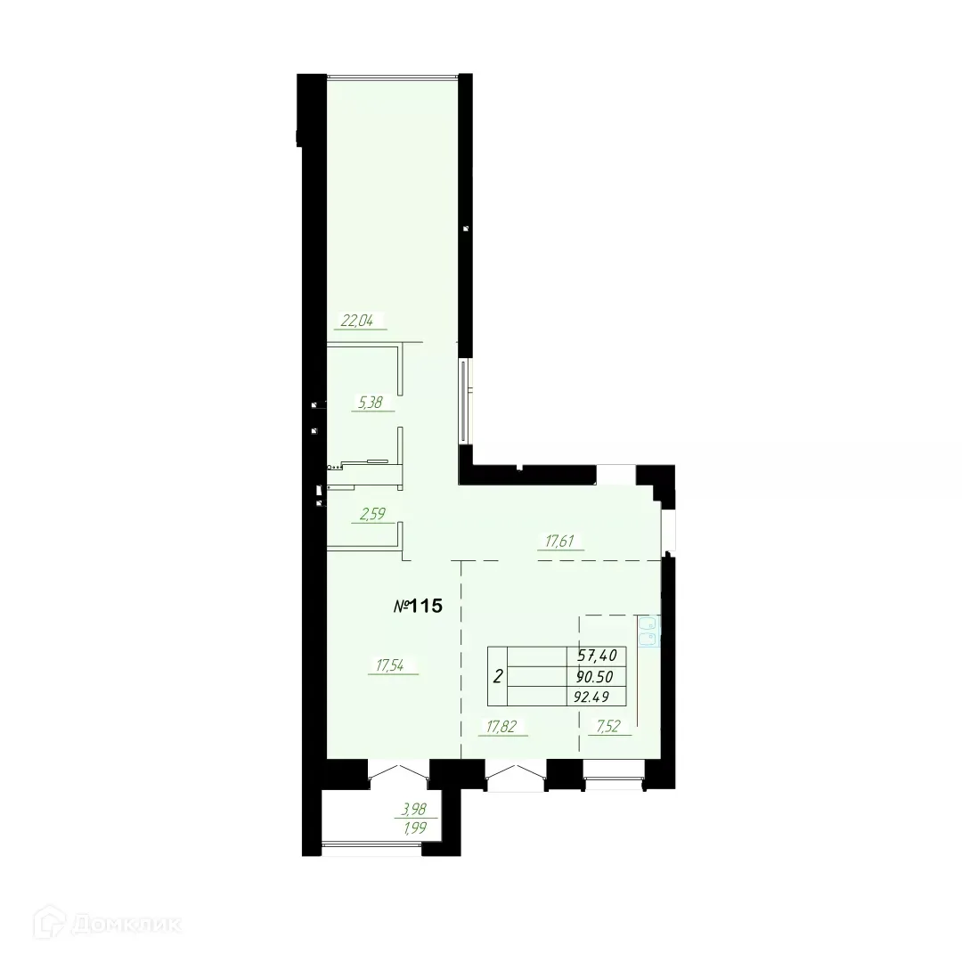 Фото квартиры в ЖК "ГРАФ"