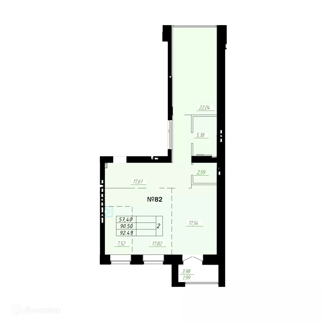 Фото квартиры в ЖК "ГРАФ"