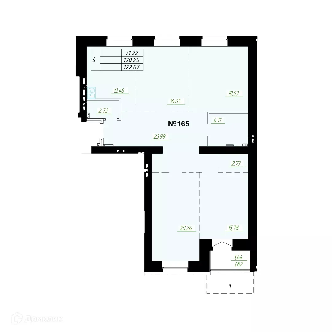 Фото квартиры в ЖК "ГРАФ"