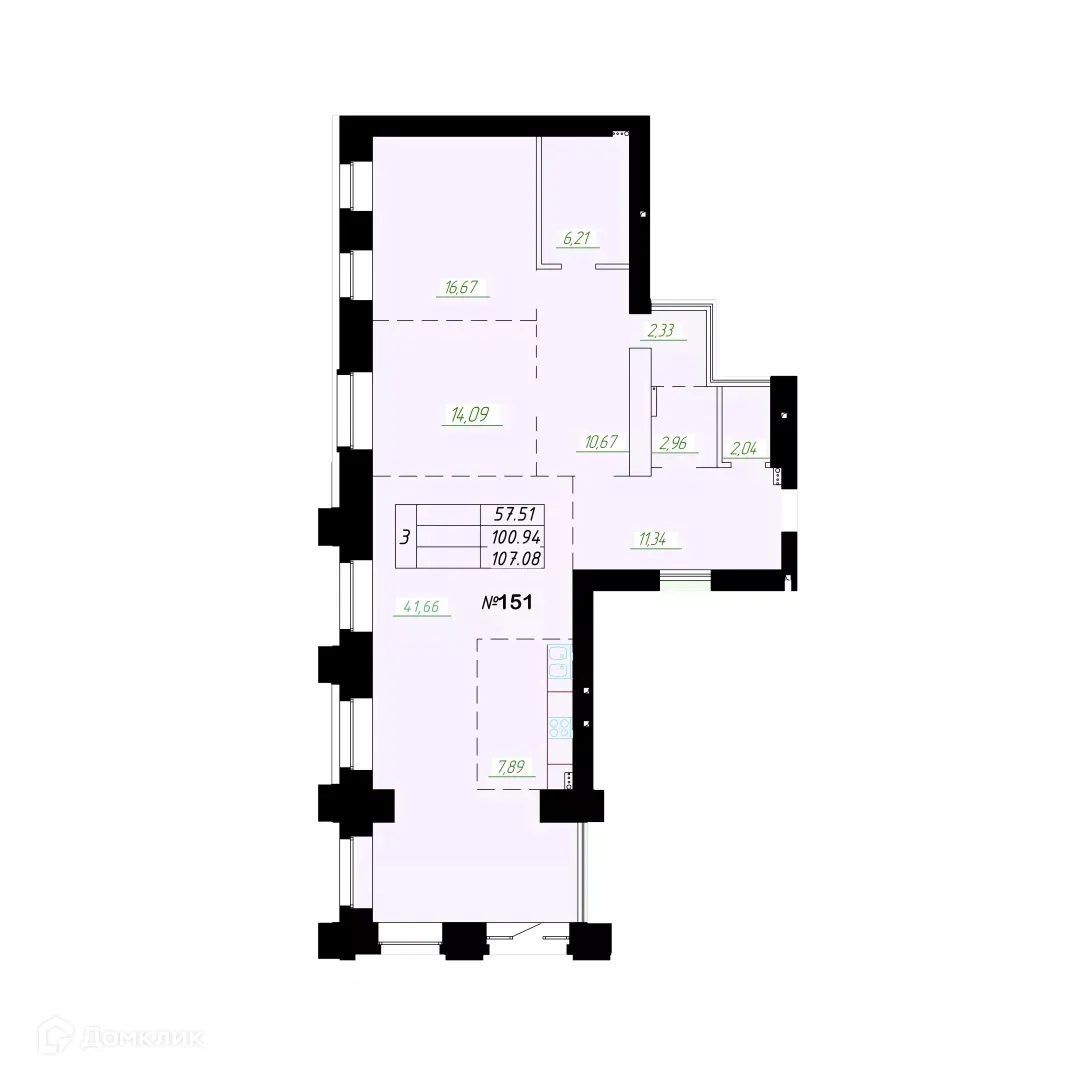 Фото квартиры в ЖК "ГРАФ"