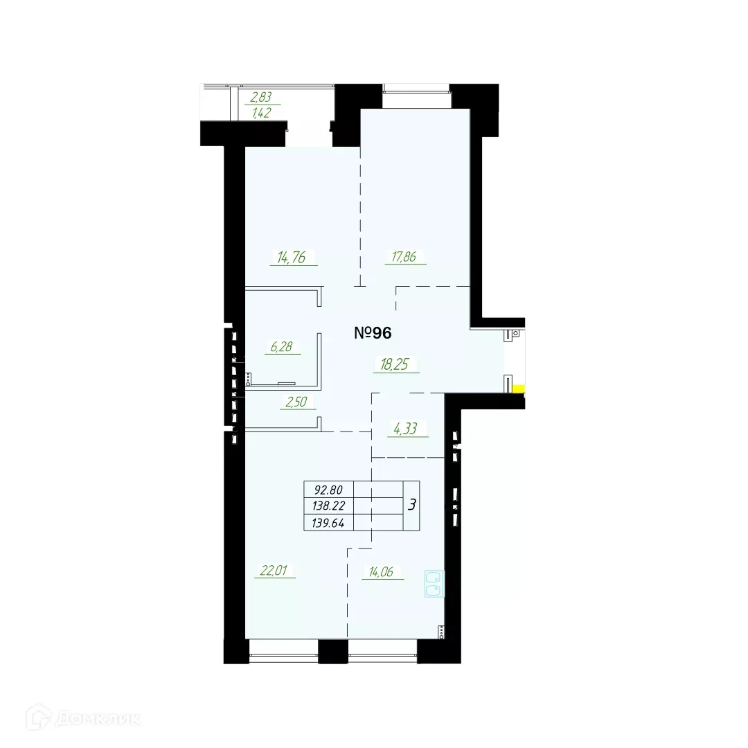 Фото квартиры в ЖК "ГРАФ"