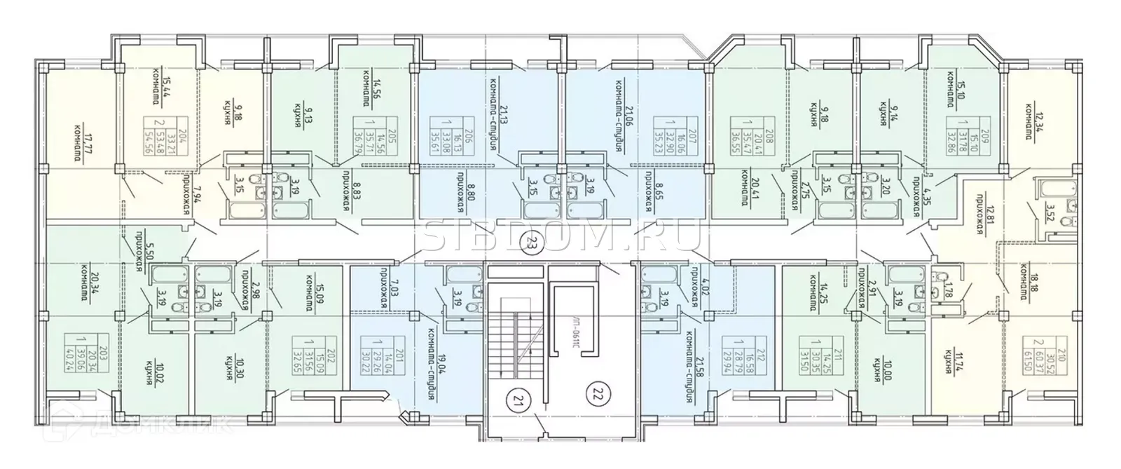 Фото квартиры в ЖК Дом по ул.Дианова