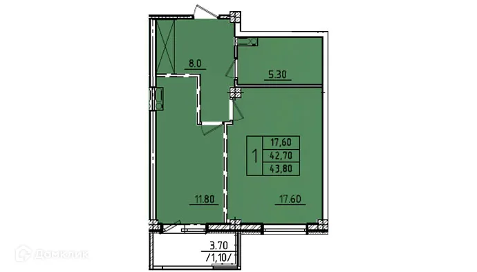 Фото квартиры в ЖК Волгоградская Звезда