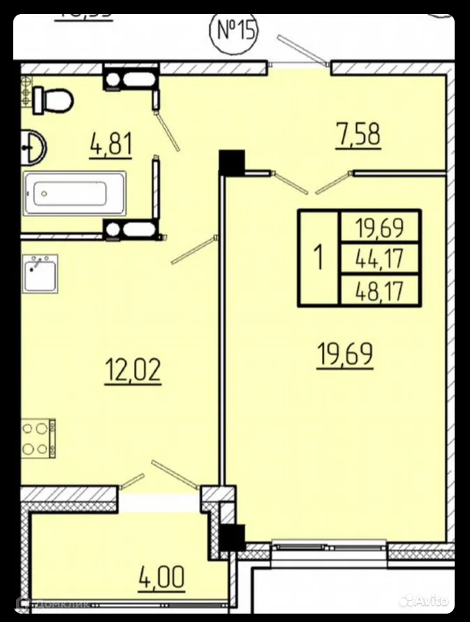 Фото квартиры в ЖК Волгоградская Звезда