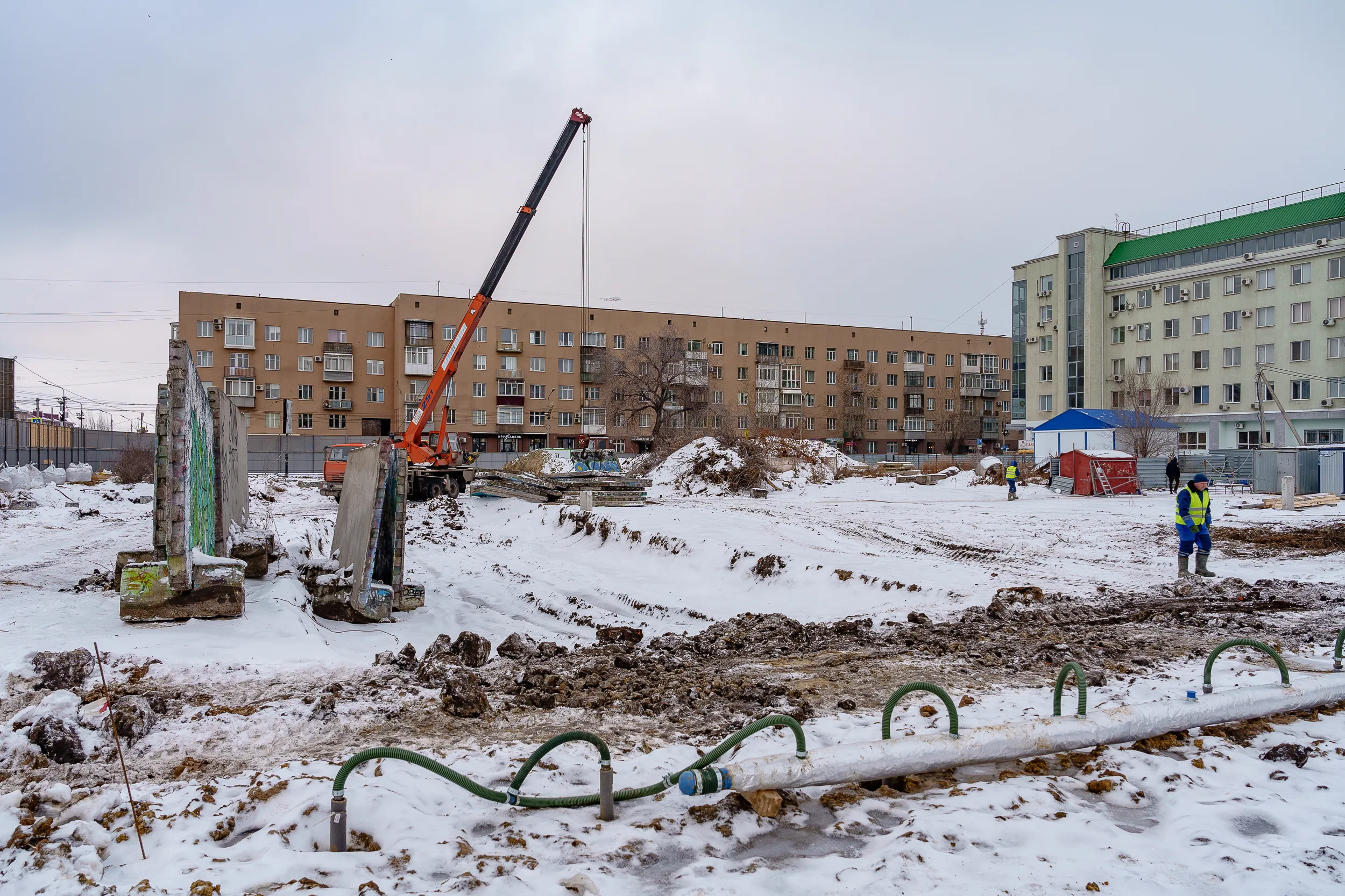 ЖК Пушкина 77 ход строительства