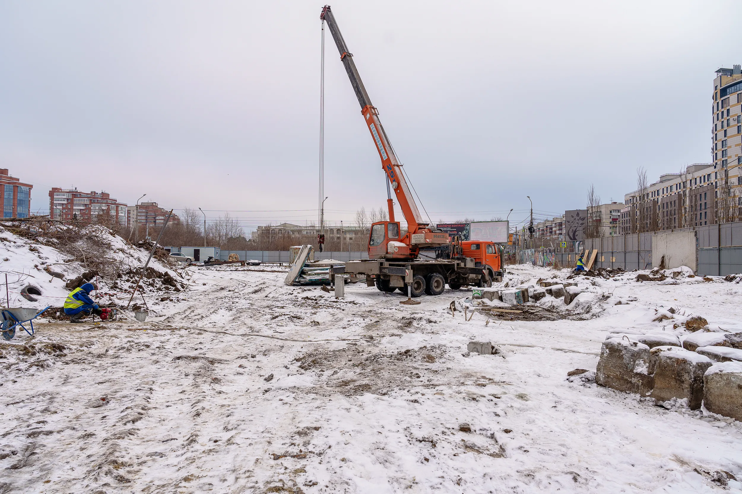 ЖК Пушкина 77 ход строительства