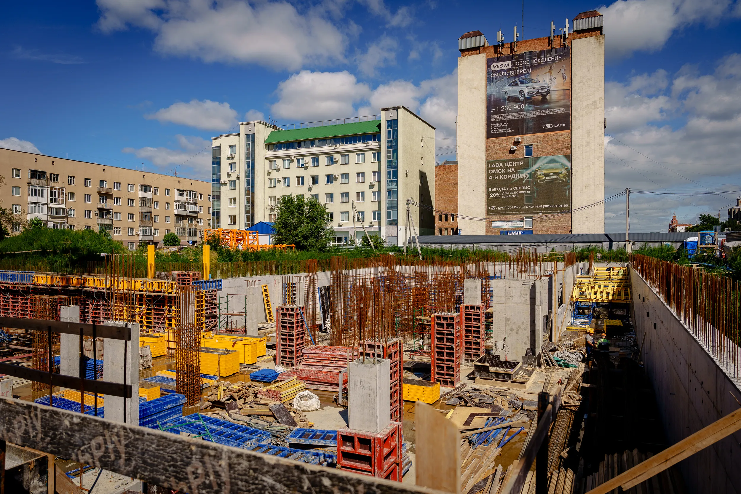 ЖК Пушкина 77 ход строительства