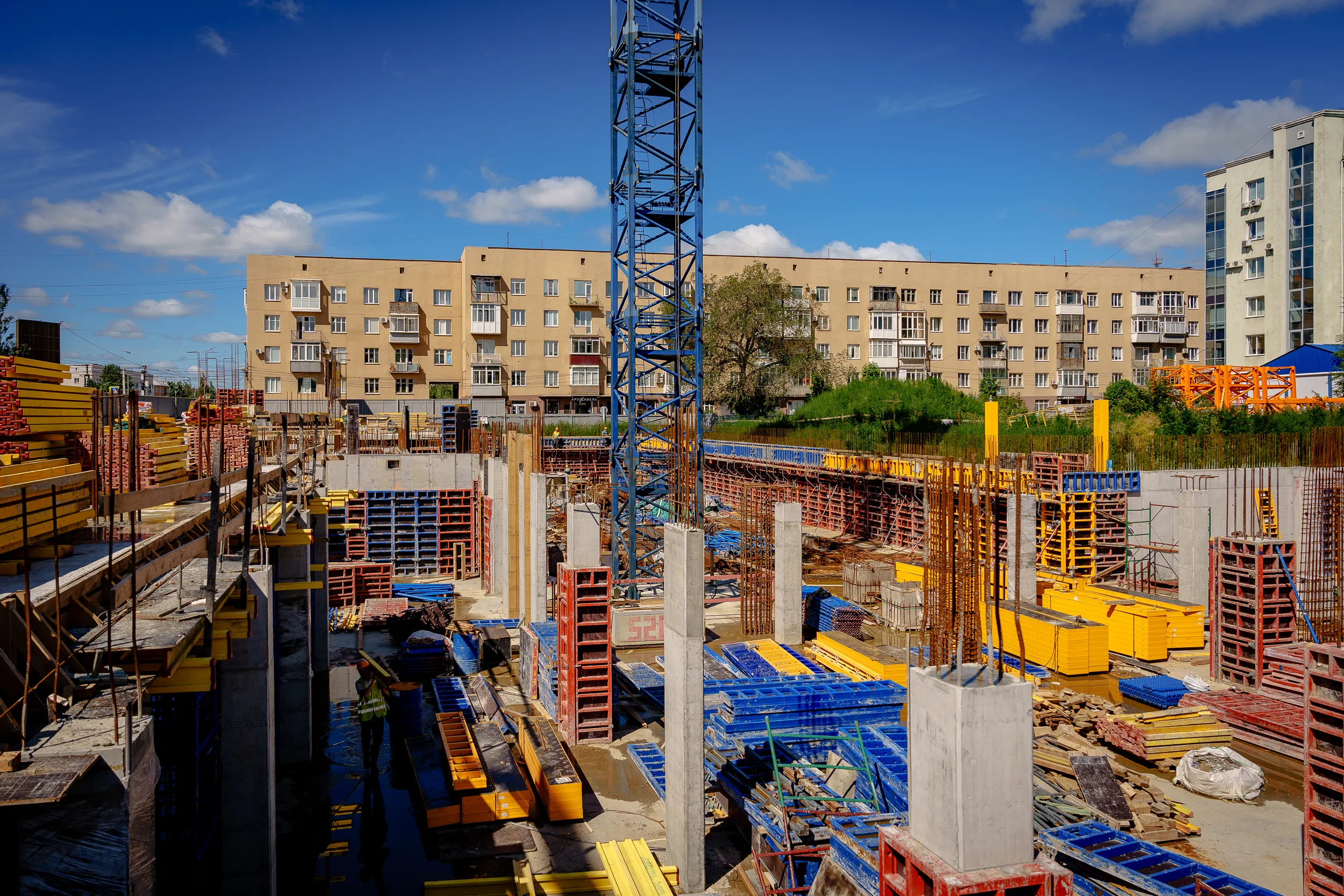 ЖК Пушкина 77 ход строительства